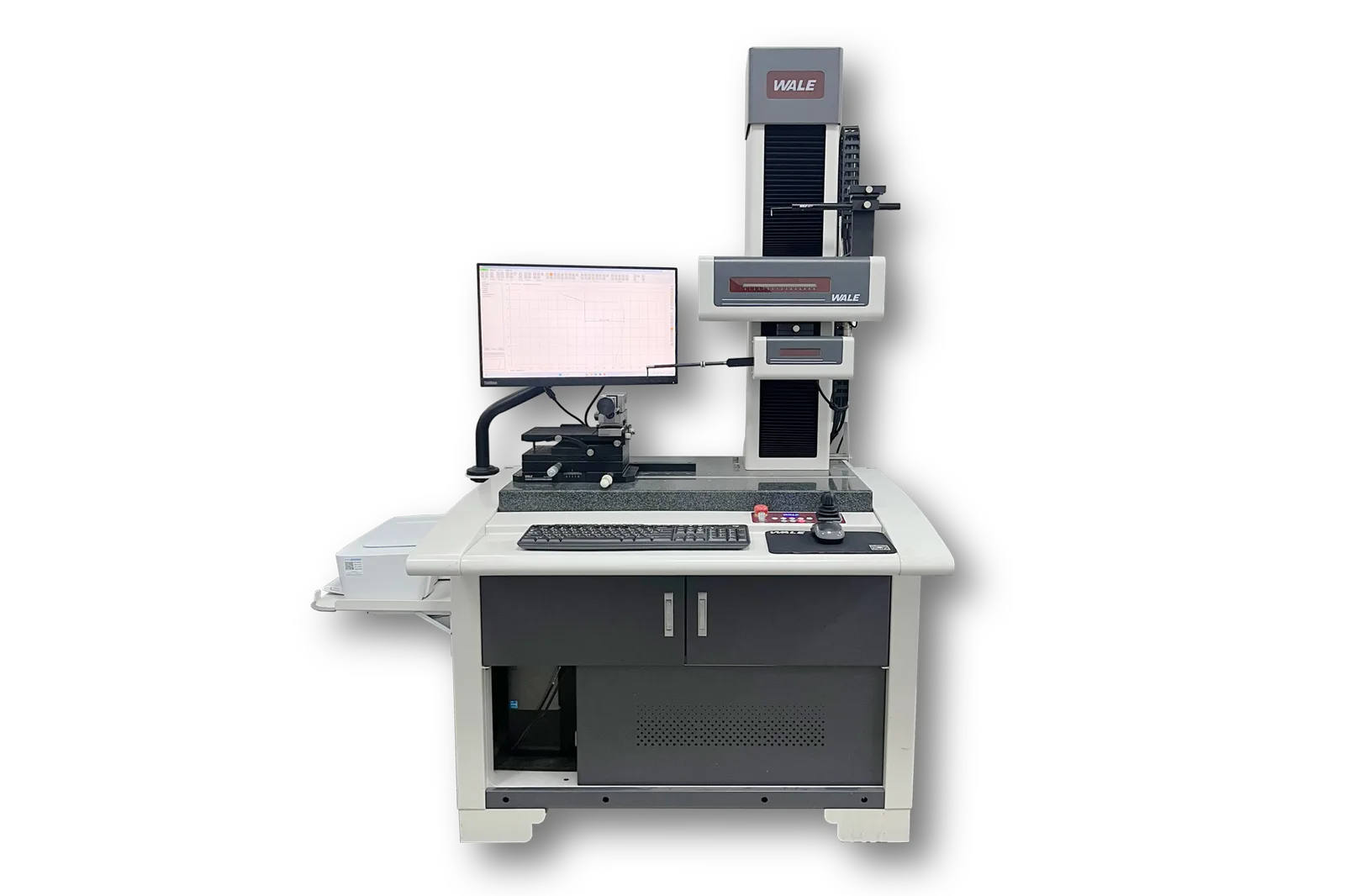 Roughness and contour measuring instrument