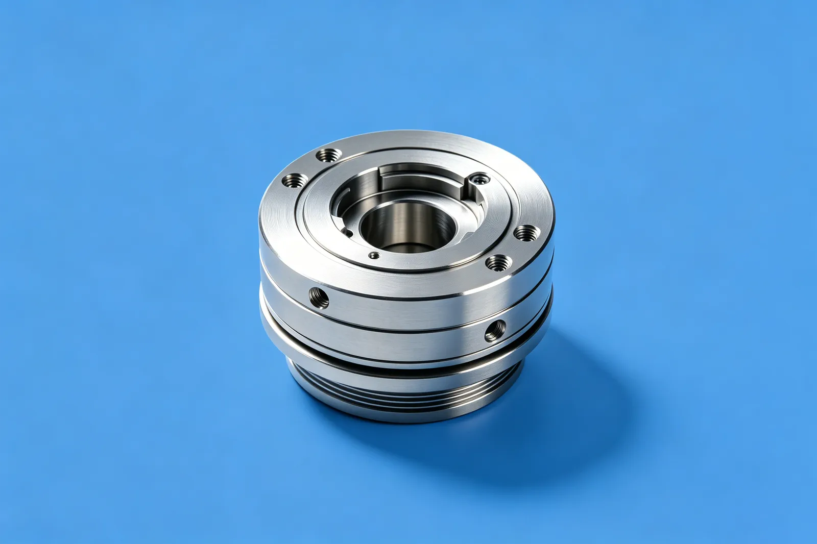 Physical liquid-cooling precision-machined component