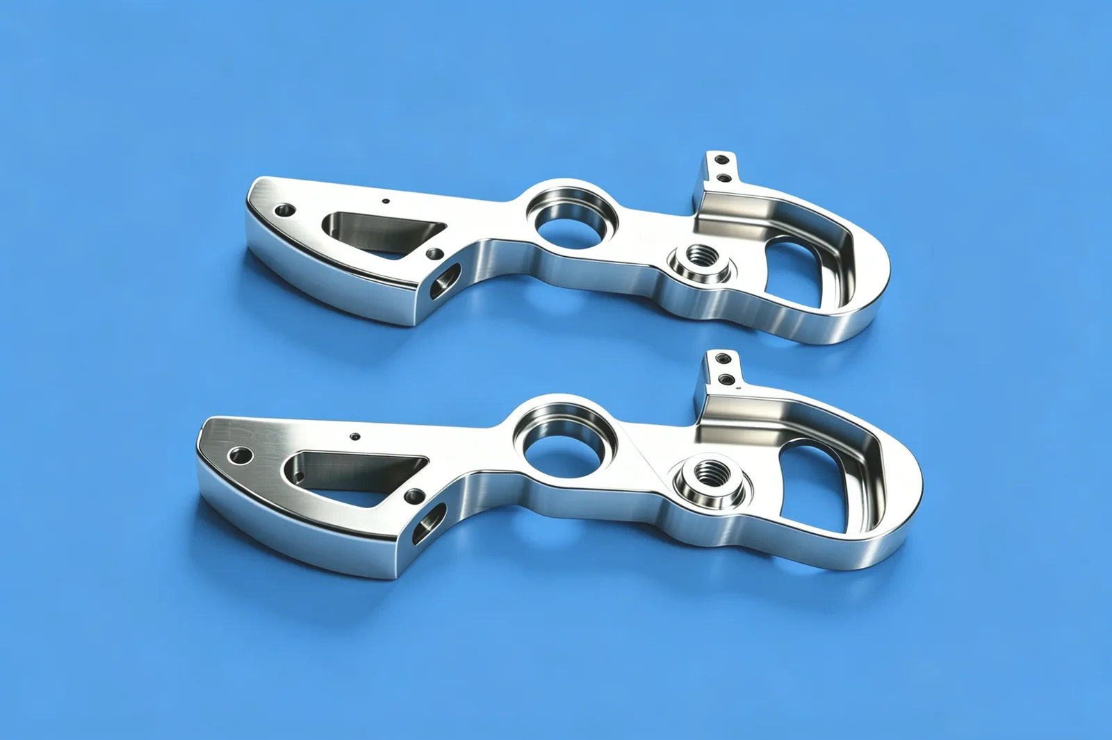 Physical liquid-cooling precision-machined component