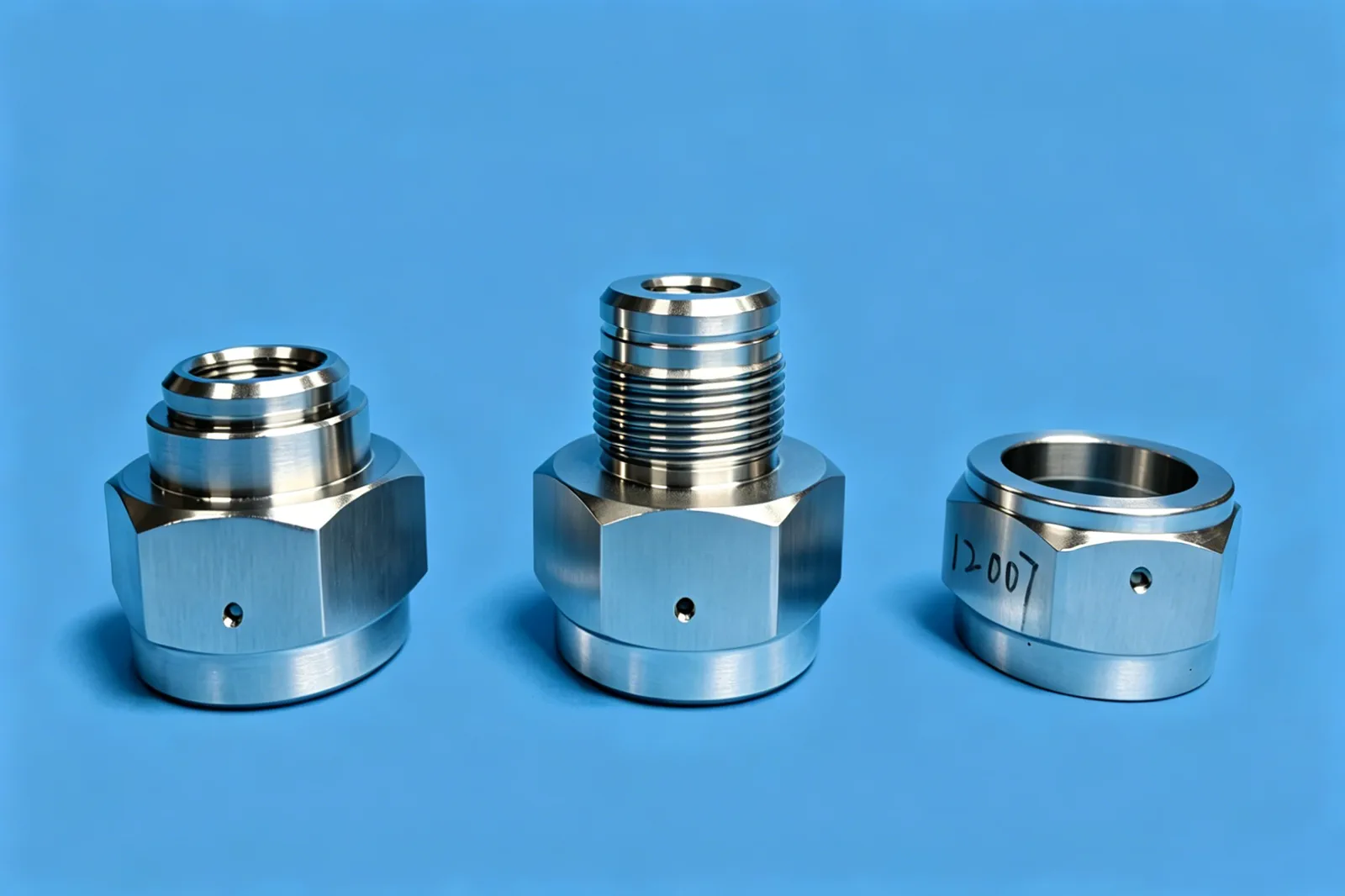 Physical liquid-cooling precision-machined component