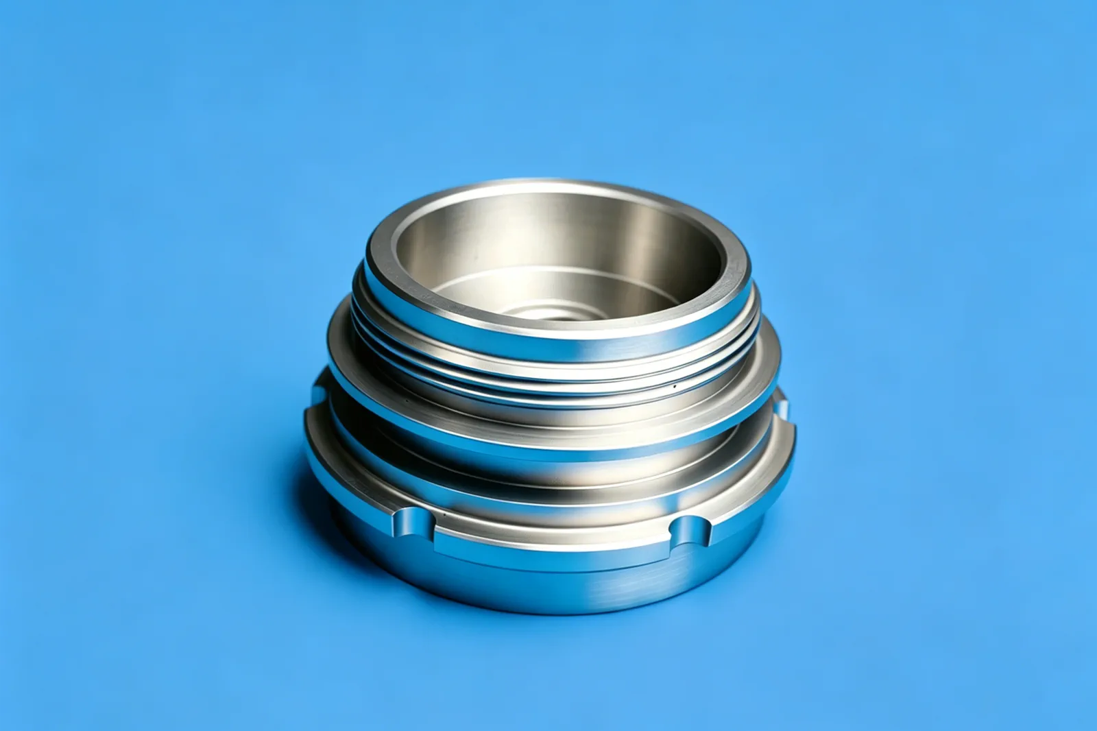 Physical liquid-cooling precision-machined component