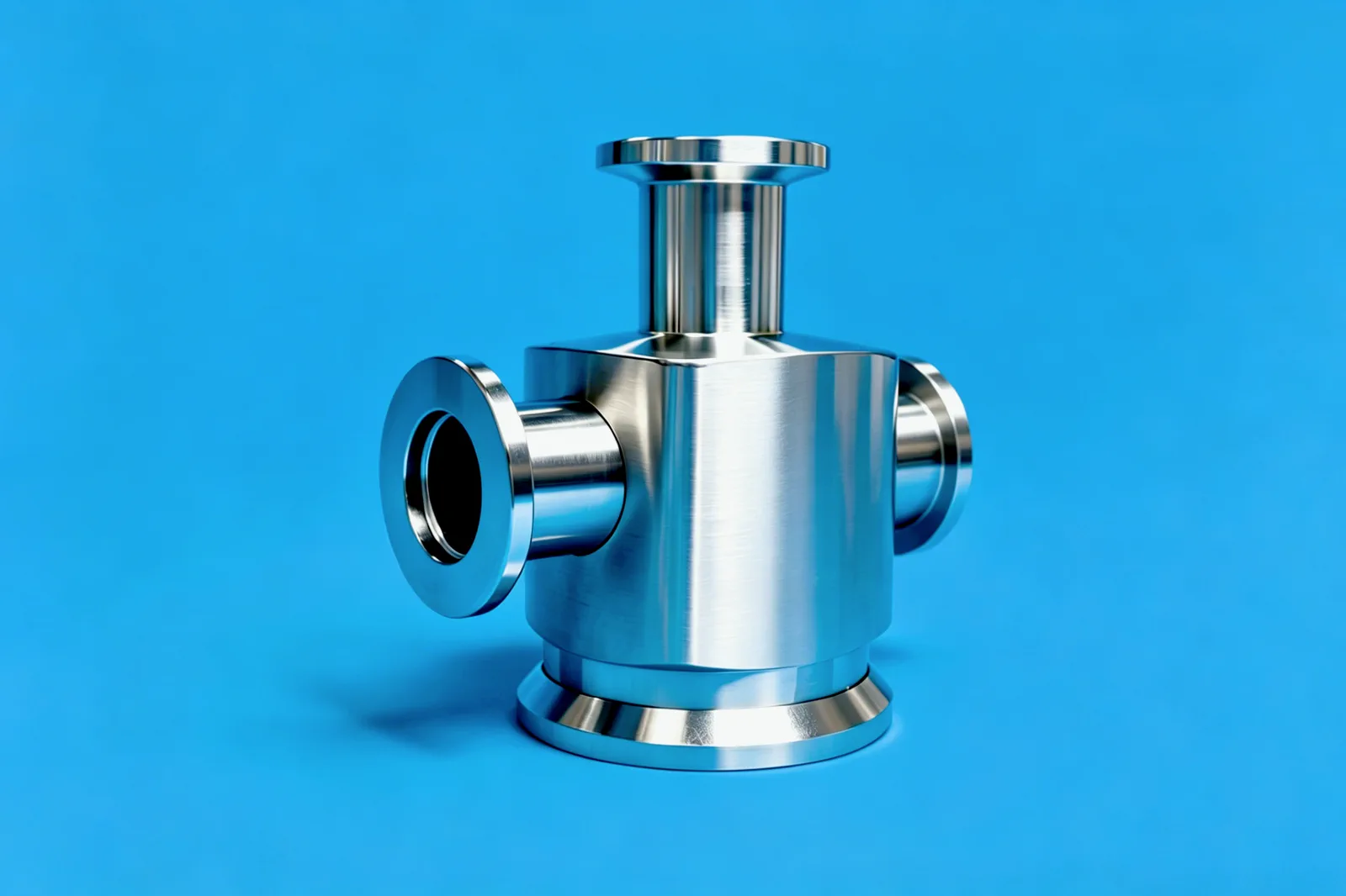 Physical liquid-cooling precision-machined component