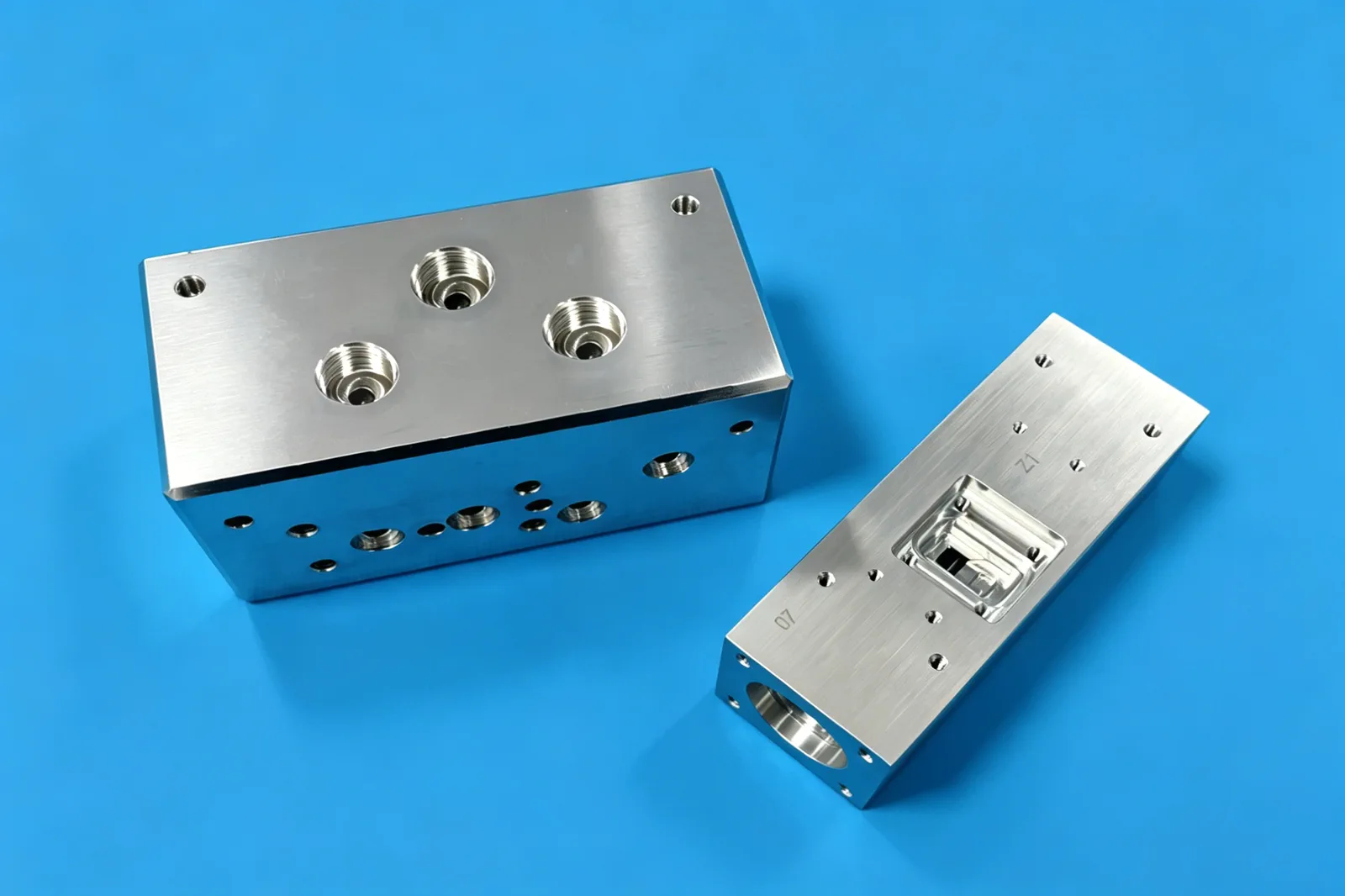 Physical representative precision-machined component