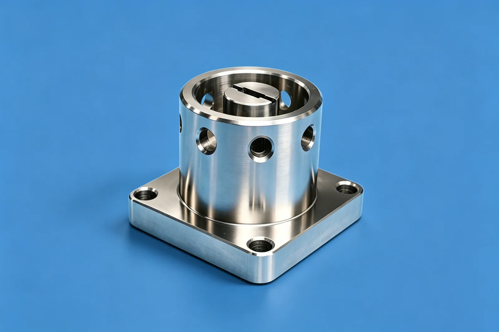 Physical representative precision-machined component