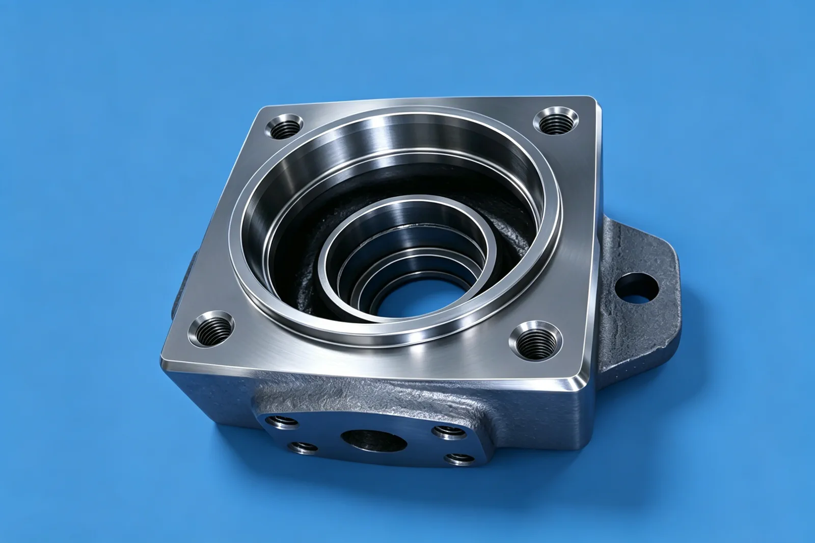 Physical robotics precision-machined component