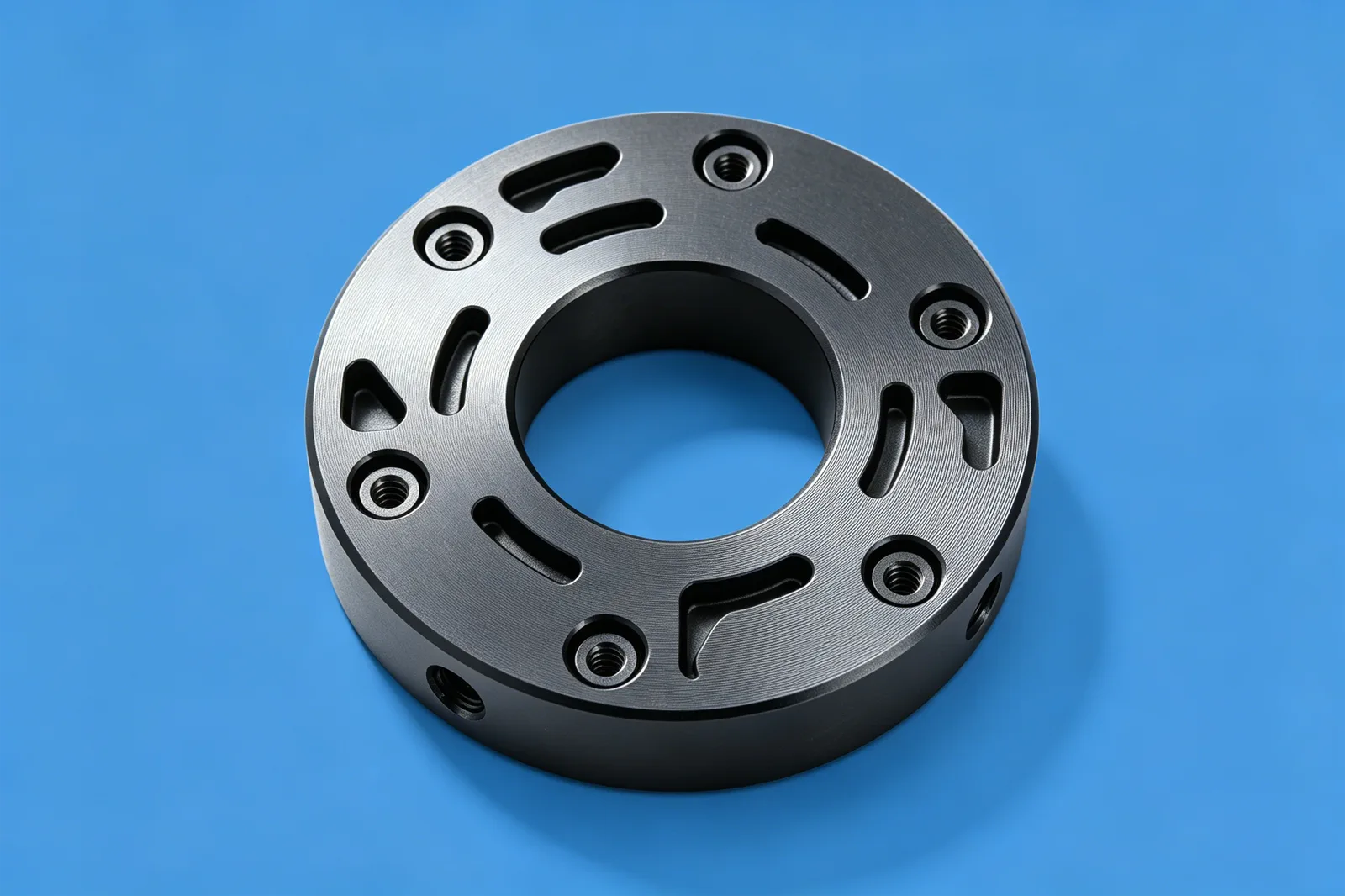 Physical semiconductor precision-machined component