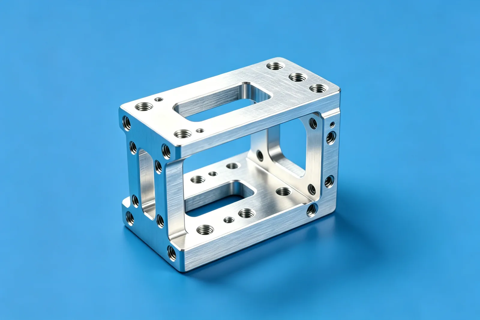 Physical semiconductor precision-machined component