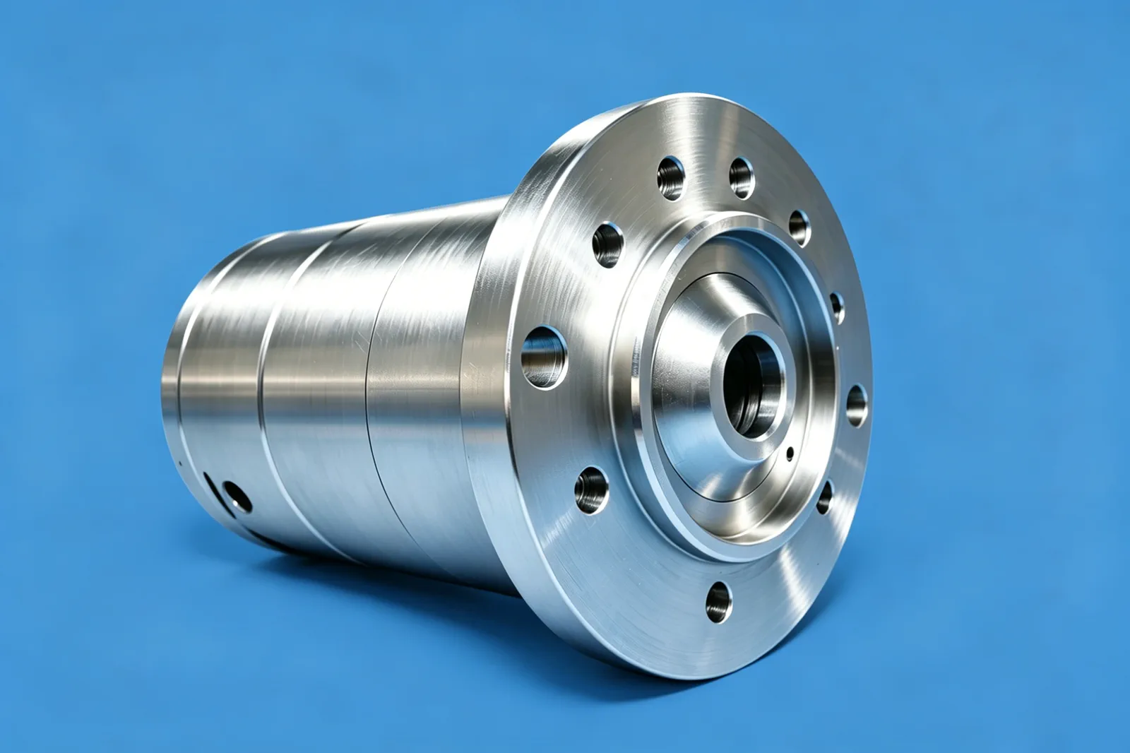 Physical semiconductor precision-machined component