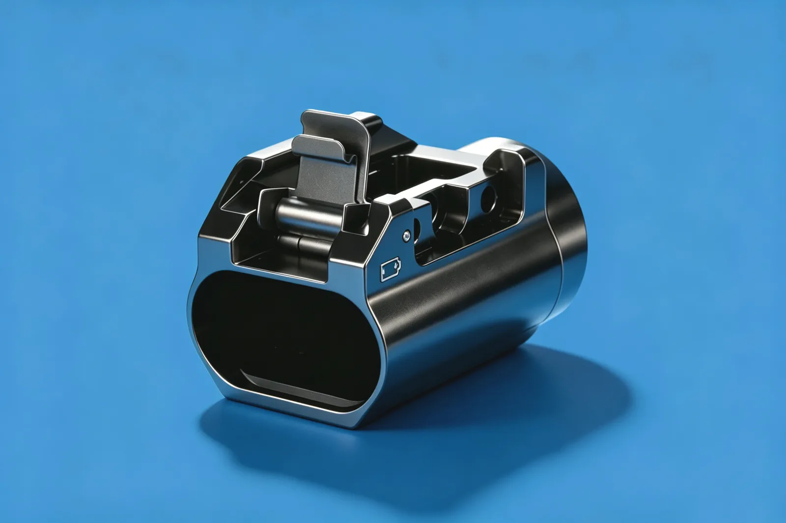 Physical semiconductor precision-machined component