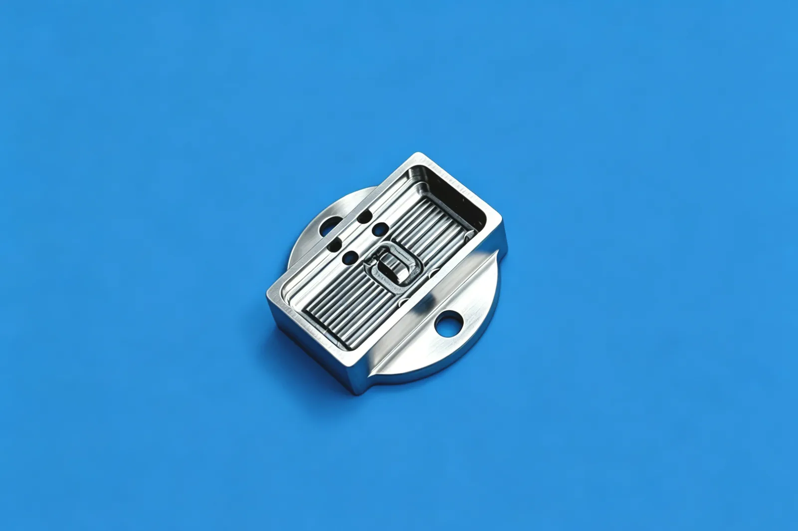 Physical semiconductor precision-machined component