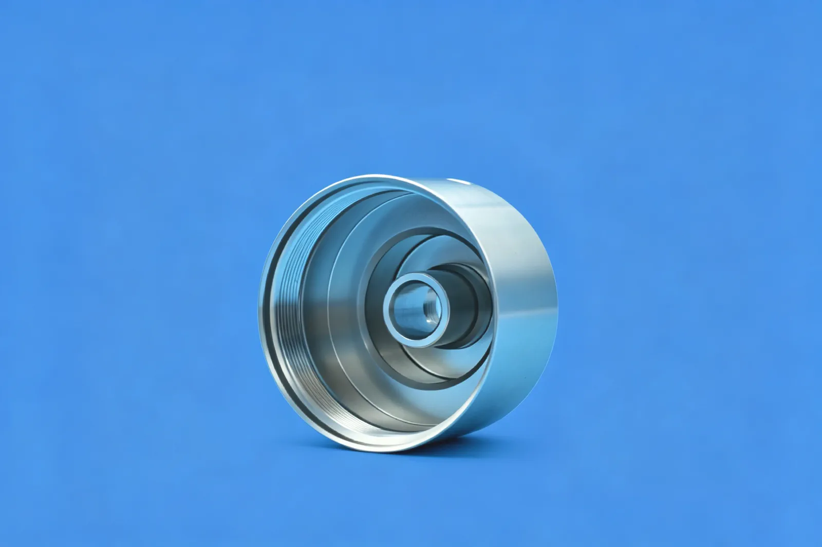 Physical semiconductor precision-machined component