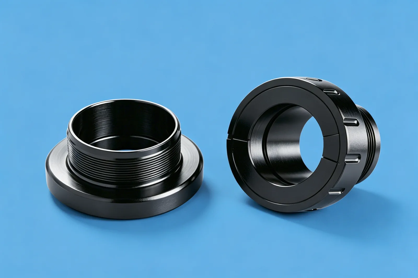 Physical semiconductor precision-machined component