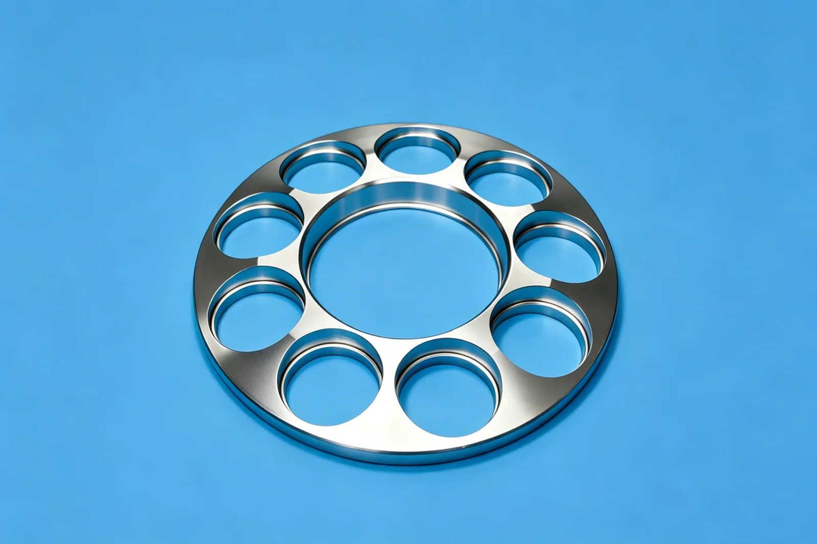 Physical semiconductor precision-machined component